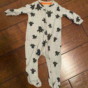 Halloween Gap Footie PJs zips 6-9 months